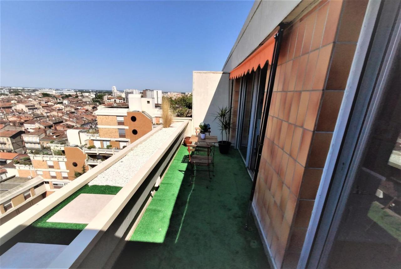 Ferienwohnung LA TERRASSE DE GATSBY - VUE WOW - Netflix Toulouse Exterior foto
