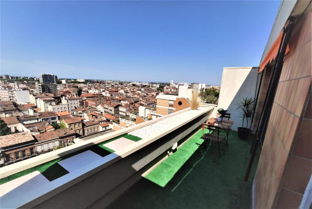 Ferienwohnung LA TERRASSE DE GATSBY - VUE WOW - Netflix Toulouse Exterior foto