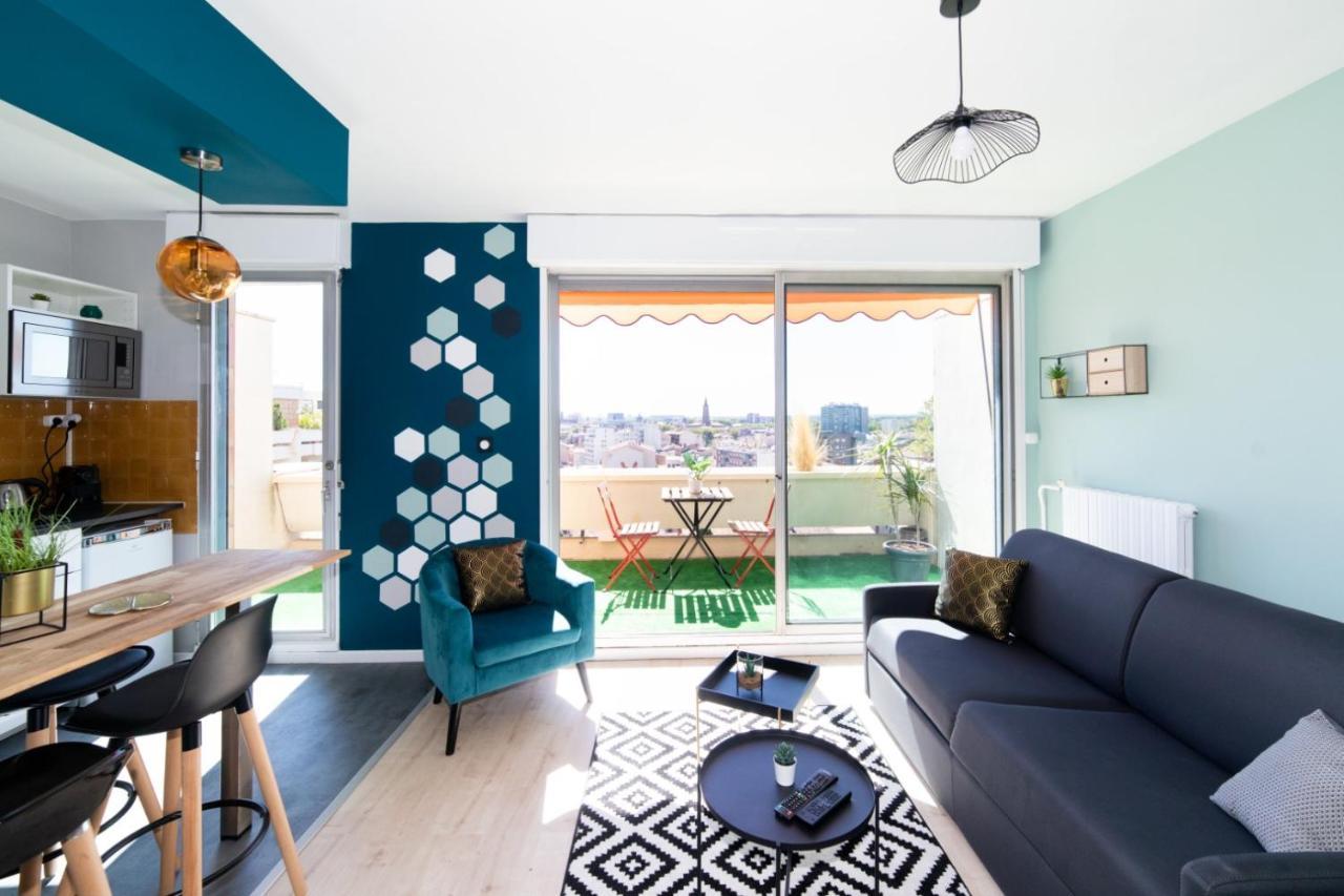 Ferienwohnung LA TERRASSE DE GATSBY - VUE WOW - Netflix Toulouse Exterior foto