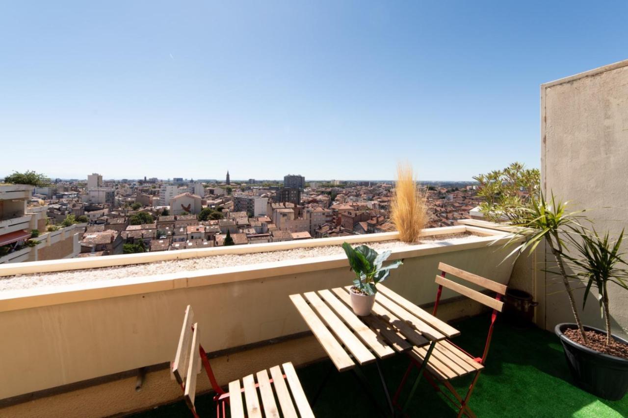 Ferienwohnung LA TERRASSE DE GATSBY - VUE WOW - Netflix Toulouse Exterior foto